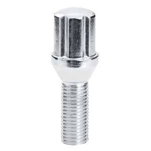 14X1.25 6-SPLINE Boulon SHANK:27MM CHROME