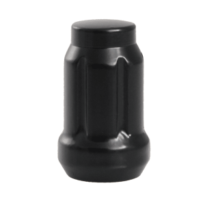 12X1.25 ECROUS A 6 CANNELURES NOIR