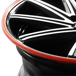 Contour de Roue 17" Rouge