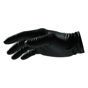 EMB10 de 100 Gants de Nitrile - Noir Grand
