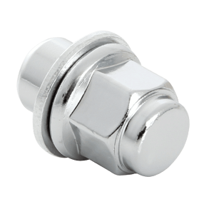 12X1.25 ECROUS D'ALLIAGE AVEC RONDELLE 21MM CHROME
