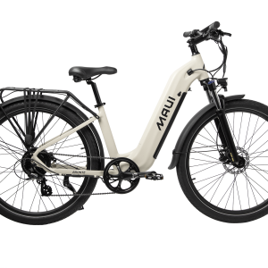 Vélo city step-thru électrique BRONTE 500w blanc