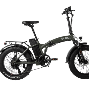 Vélo pliant électrique JACK 500w vert