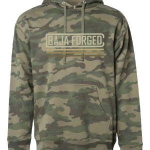 Baja Forged 70541001-OG BAJA FORGED MEN'S PULL-OVER SWEATSHIRT - CAMO - XS