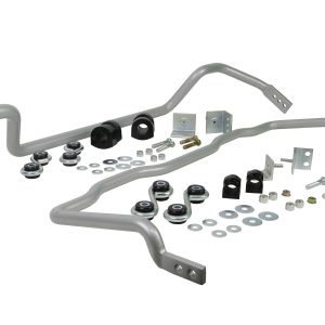 Whiteline BBK001 Front (27mm) and Rear (22mm) Swaybar Kit; fits BMW 328i 96-98