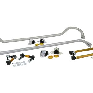 Whiteline BCK001 Front (27mm) and Rear (27mm) Swaybar Kit; fits Camaro 10-12