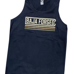 Baja Forged 70525001-OG BAJA FORGED MEN'S ULTRA COTTON TANK - BLACK - XS