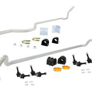 Whiteline BSK003 Front (22mm) and Rear (22mm) Swaybar Kit; fits Forester 04-08
