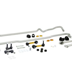 Whiteline BSK018 Front (26mm) and Rear (22mm) Swaybar Kit; fits Forester 14-18