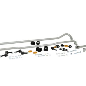 Whiteline BSK019 Front (26mm) & Rear (22mm) Swaybars; fits Subaru WRX STI 15-18