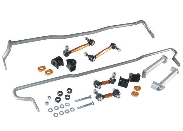Whiteline BSK020 Front (22mm) and Rear (18mm) Swaybar Kit; fits Subaru BRZ 13-18