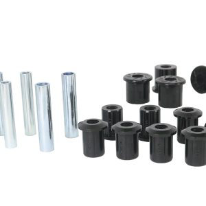 Whiteline W73476 Front Leaf Spring &Shackle Bushings; For Chevrolet Blazer 71-87