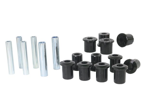 Whiteline W73476 Front Leaf Spring &Shackle Bushings; For Chevrolet Blazer 71-87