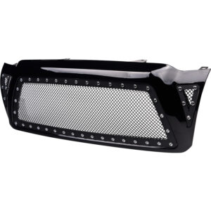 Armordillo 2005-2011 Toyota Tacoma Studded Mesh Grille - Gloss Black