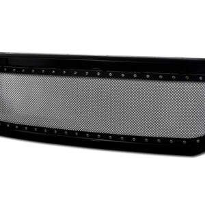 Armordillo 2005-2007 Ford Super Duty F-250/F-350/F-450 Studded Mesh Grille Gloss Black