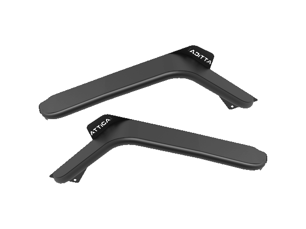Attica 4x4 ATTJL01H107-BX-F 2018-2024 Jeep Wrangler JL / 2020-24 Gladiator Terra Series Front Fender Flares