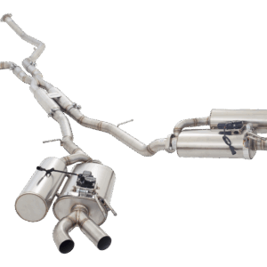Kia Stinger GT (RWD ONLY) 2018- Dual 21/2" Stainless Steel Cat Back system with Varex Mufflers; Exhaust System Kit