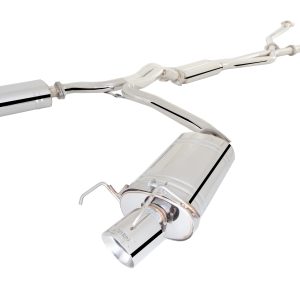 Lexus IS 250/350 6cyl 2005-2013 Dual Cat-Back System; Exhaust System Kit