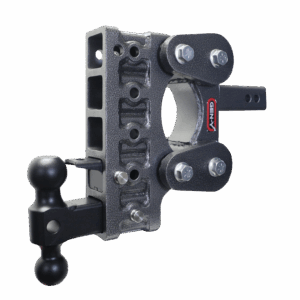 GEN-Y Hitch GH-1025 The BOSS TORSION-FLEX 2" Shank 7.5" Drop 1.1K TW 10K Hitch Dual-Ball Pintle Lock