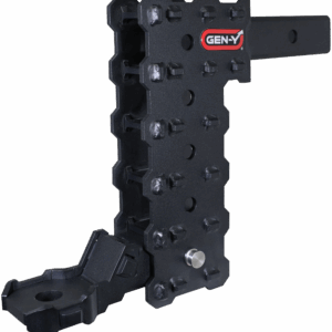 GEN-Y Hitch GH-13055X PHANTOM-X 2" Hollow Shank 9.5" Drop .7K TW 7K Hitch & Platinum Ball Mount