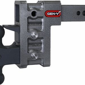 GEN-Y Hitch GH-1623 MEGA-DUTY 2.5" Shank 6" Drop 3.5K TW 32K Hitch with Dual-Ball & Pintle Lock