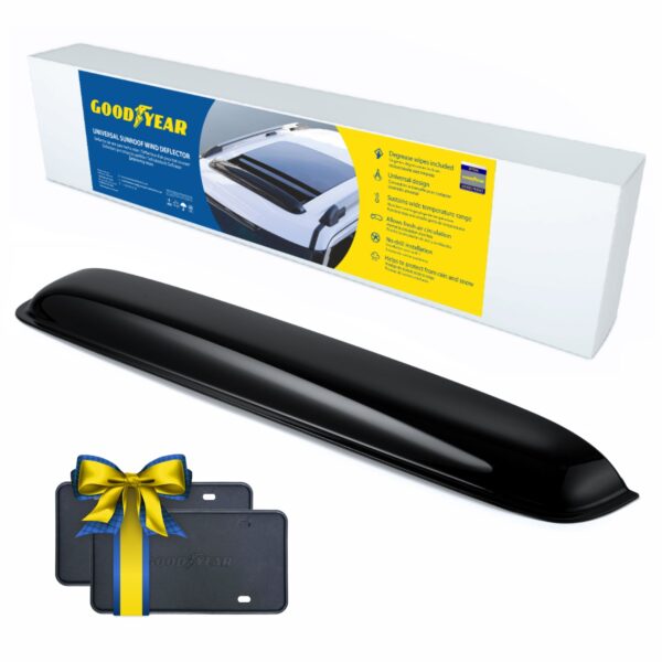 Goodyear Car Accessories GY004900 Shatterproof Sunroof Wind Deflectors