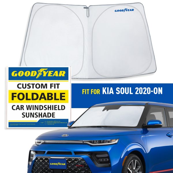 Goodyear Car Accessories GY008237 Goodyear Windshield Sunshade