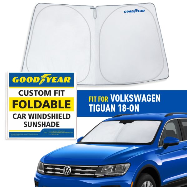 Goodyear Car Accessories GY008242 Goodyear Windshield Sunshade