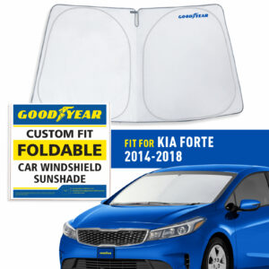 Goodyear Car Accessories GY008275 Goodyear Windshield Sunshade