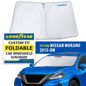 Goodyear Car Accessories GY008277 Goodyear Windshield Sunshade