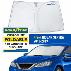 Goodyear Car Accessories GY008278 Goodyear Windshield Sunshade