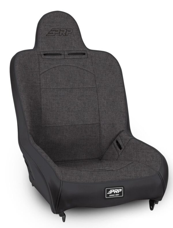 Premier High Back Suspension Seat; All Grey Tweed