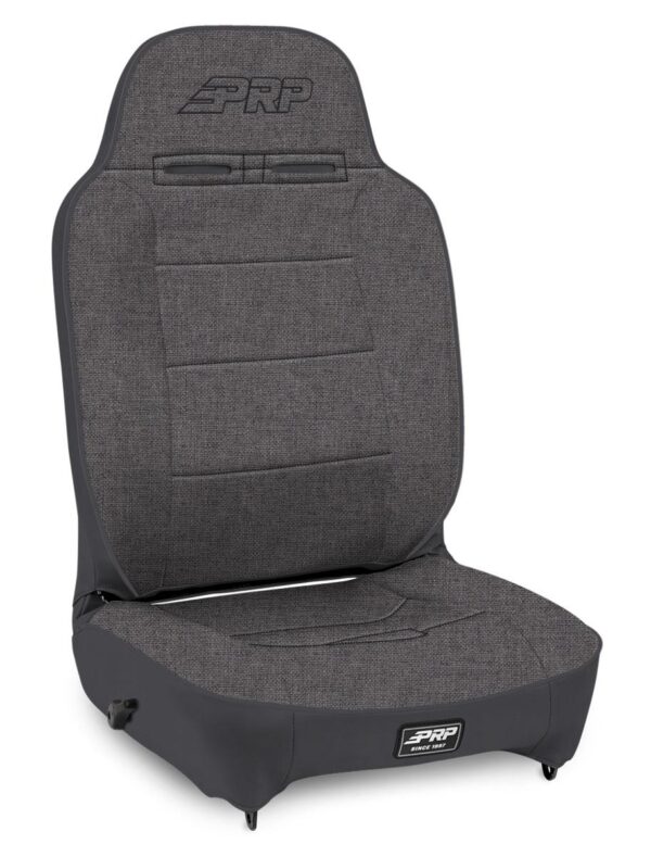 Enduro High Back Reclining Suspension Seat, Passenger Side; All Grey