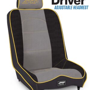 Daily Driver Low Back Extra Wide Suspension Seat with Adjustable Headrest