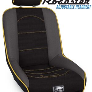 PRP A150815 Roadster Low Back Suspension Seat with Adjustable Headrest (Custom)