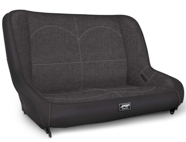 Low Back Rear Bench for Jeep CJ7/YJ; Grey