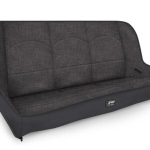 Low Back Rear Bench for Jeep JKU/JLU; Grey