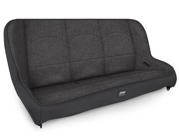 Low Back Rear Bench for Jeep JKU/JLU; Grey