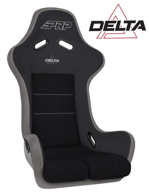 Delta Composite Seat, Black & Grey