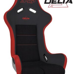 Delta Composite Seat, Black & Red