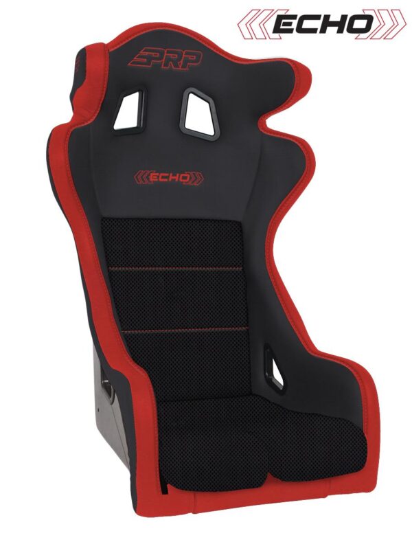 Echo Composite Seat, Black & Red