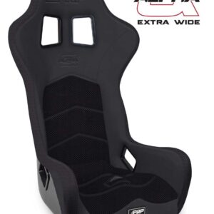Alpha Composite Seat, Extra Wide, Black