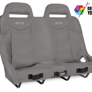 GT3 Quick Release Rear Suspension Bench Seat for Polaris RZR PRO XP4, PRO R4, Turbo R4