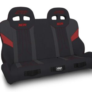 PRP A8201-PORXP-QR-204 XCR Quick Release Rear Suspension Bench Seat for Polaris RZR PRO XP4, Turbo R 4,