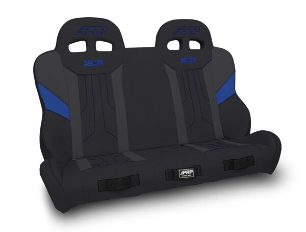 PRP A8201-PORXP-QR-V XCR Quick Release Rear Suspension Bench Seat for Polaris RZR PRO XP4, Turbo R 4,