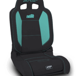 EnduroDaily Reclining Suspension Seat, Black & Teal Vinyl, Driver