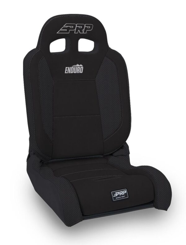 EnduroDaily Reclining Suspension Seat, Black Suede, Driver