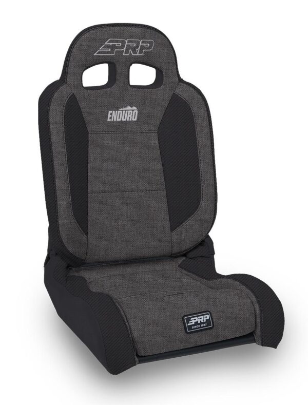 EnduroDaily Reclining Suspension Seat, Black & Grey Tweed, Driver