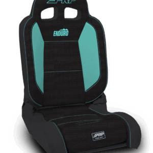 EnduroDaily Reclining Suspension Seat, Black & Teal Tweed, Passenger
