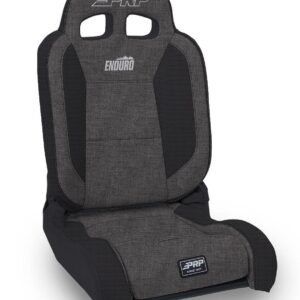 EnduroDaily Reclining Suspension Seat, Black & Grey Tweed, Passenger